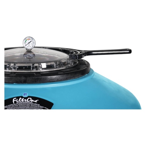 Фильтр  22,5м3/ч Gemas FILTRONE LLT 760мм прозр. крышка 400 с боковым вентилем 2" (021814LLT) фото 2